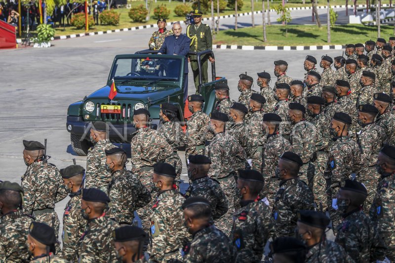 UPACARA PERINGATAN RESTORASI KEMERDEKAAN TIMOR LESTE KE 20 | ANTARA Foto