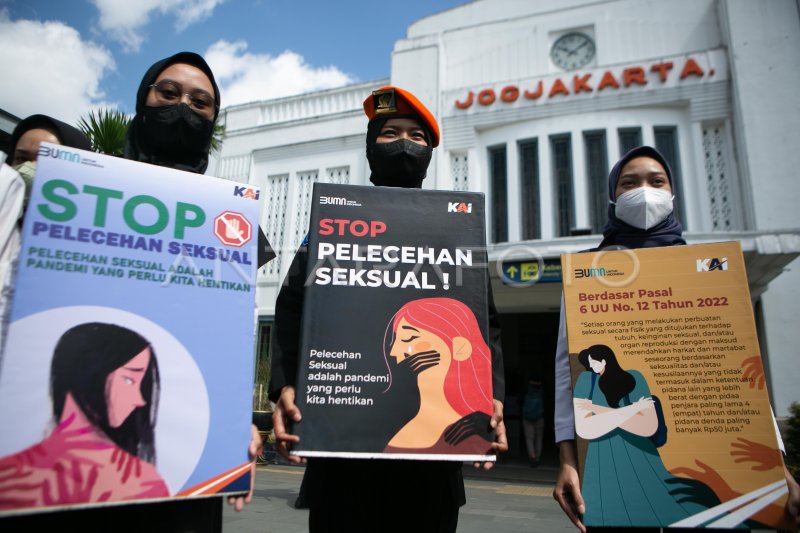 KAMPANYE ANTI PELECEHAN SEKSUAL | ANTARA Foto