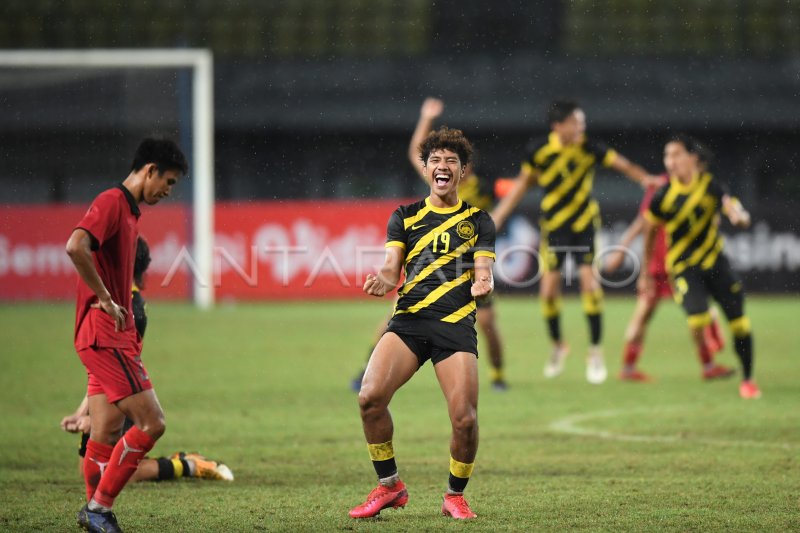 MALAYSIA JUARA FINAL PIALA AFF U19 2022 | ANTARA Foto