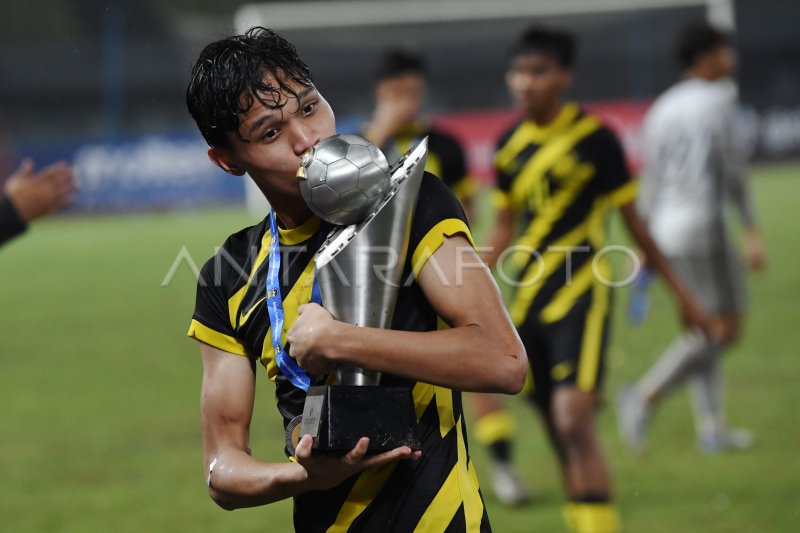 MALAYSIA JUARA FINAL PIALA AFF U19 2022 | ANTARA Foto