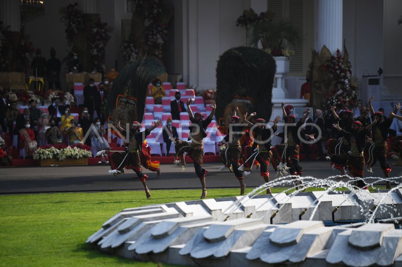 Upacara Peringatan Detik Detik Proklamasi Antara Foto