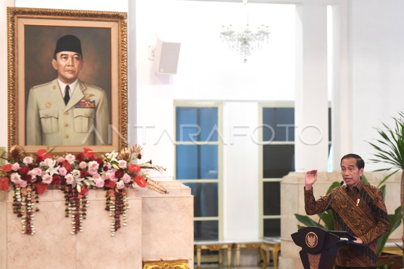 PEMBUKAAN RAKORNAS PENGENDALIAN INFLASI 2022 | ANTARA Foto