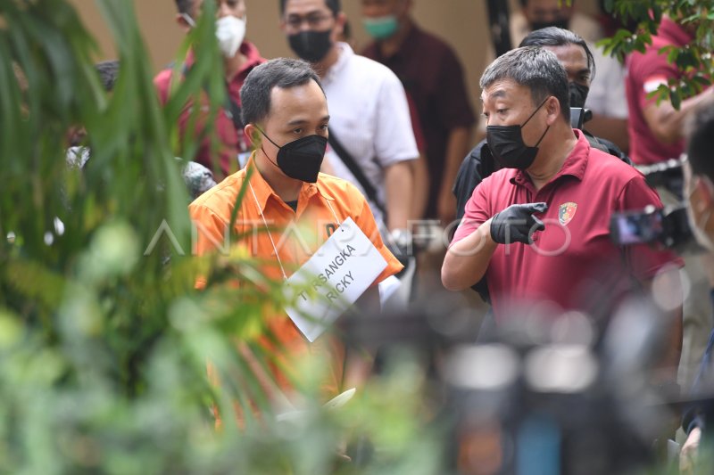 REKONSTRUKSI PEMBUNUHAN BRIGADIR J | ANTARA Foto