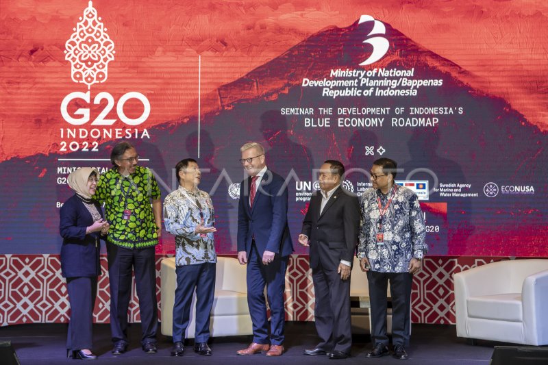 SEMINAR OF THE DEVELOPMENT OF INDONESIAS BLUE ECONOMY ROADMAP | ANTARA Foto