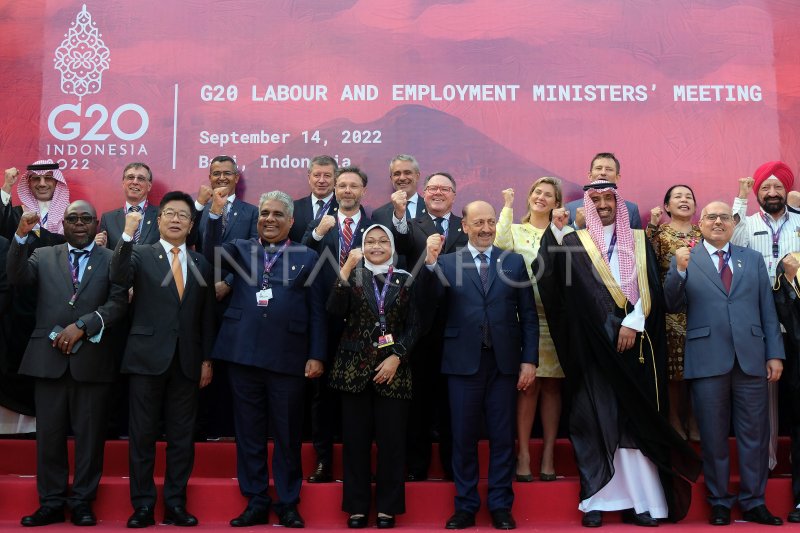 HASIL PERTEMUAN G20 LABOUR AND EMPLOYMENT MINISTERS MEETING DI BALI ...