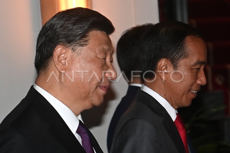 PERTEMUAN BILATERAL INDONESIA DAN CHINA | ANTARA Foto