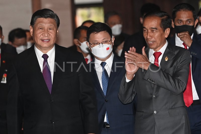 PERTEMUAN BILATERAL INDONESIA DAN CHINA | ANTARA Foto