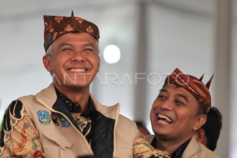 GANJAR PRANOWO DI HARI ANTIKORUPSI SEDUNIA | ANTARA Foto