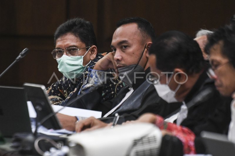 SIDANG LANJUTAN KASUS KORUPSI IZIN EKSPOR MINYAK | ANTARA Foto