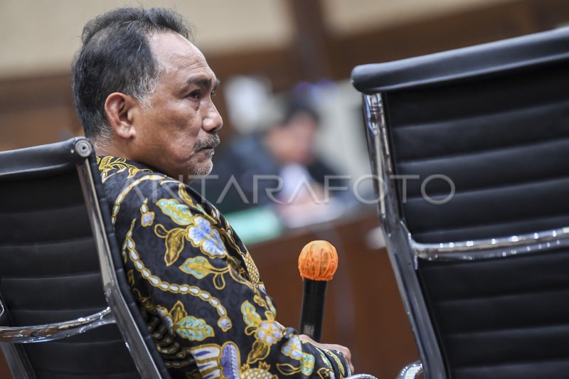 SIDANG LANJUTAN KASUS KORUPSI MINYAK GORENG | ANTARA Foto