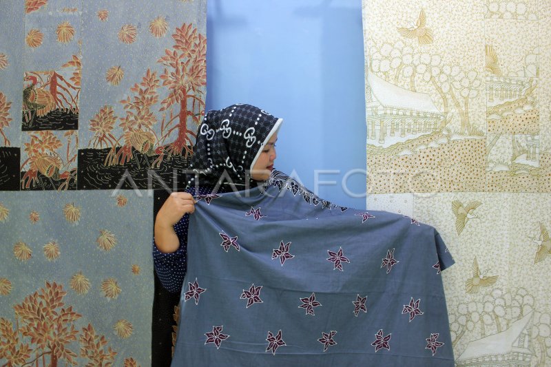 Batik Berbahan Limbah Mangrove Antara Foto 