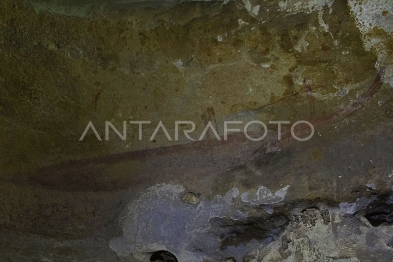 PEMANTAUAN DI CAGAR BUDAYA BULU SIPONG 1 DI MAROS | ANTARA Foto