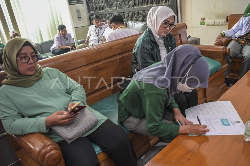 UJI KELAYAKAN DAN KEPATUTAN BACALEG DPR PKB | ANTARA Foto