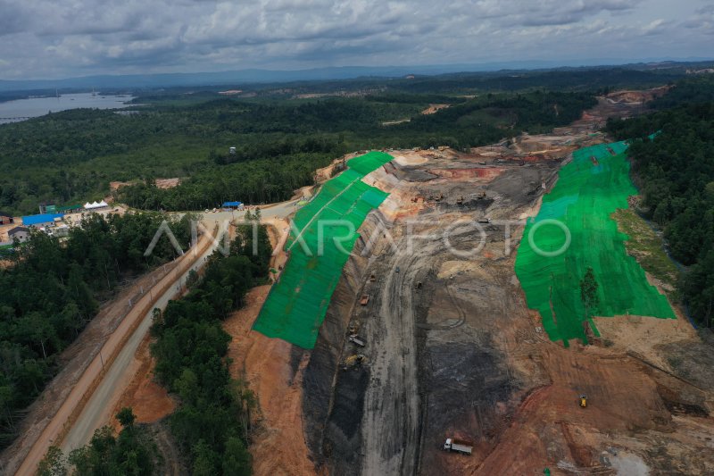 PEMBANGUNAN TOL IKN NUSANTARA | ANTARA Foto