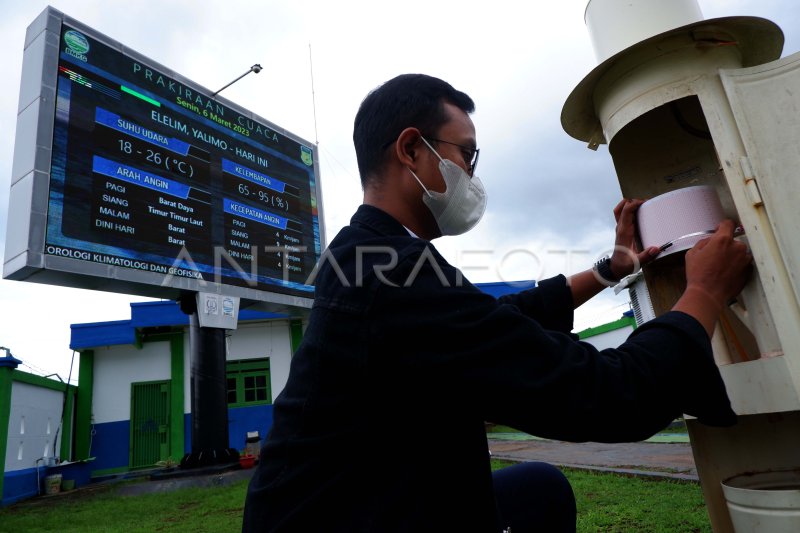 PEMERIKSAAN ALAT- ALAT METEOROLOGI BBMKG PAPUA
