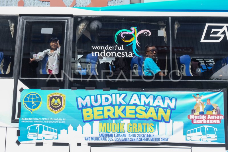 Angkutan Balik Mudik Gratis Kemenhub Antara Foto