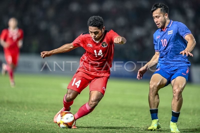 Final Indonesia vs Thailand ANTARA Foto