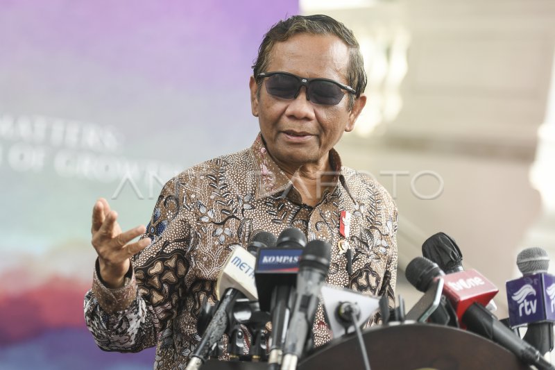 Mahfud MD bertemu Presiden Jokowi