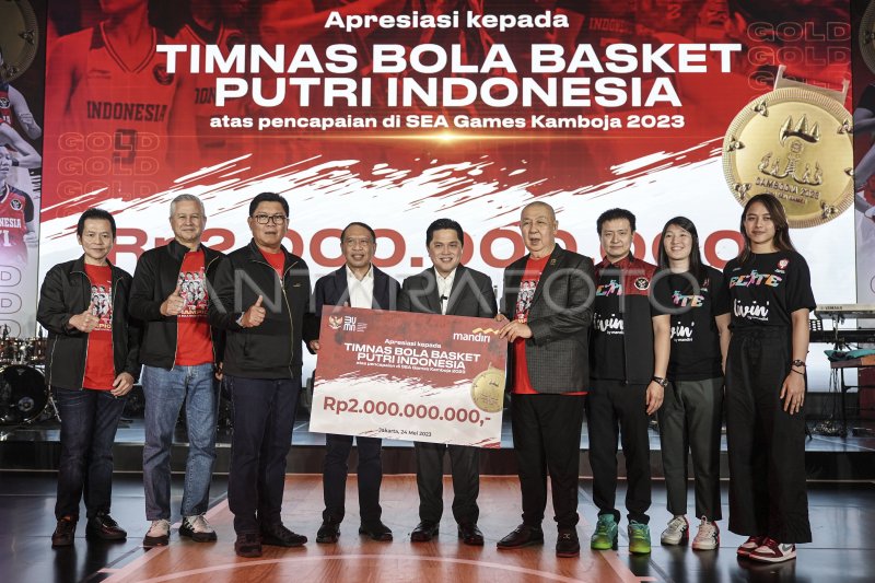 Apresiasi Bank Mandiri untuk Timnas Basket Putri