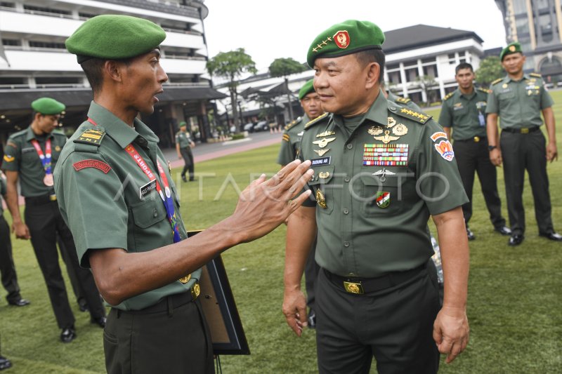 Kasad berikan penghargaan pada atlet TNI AD