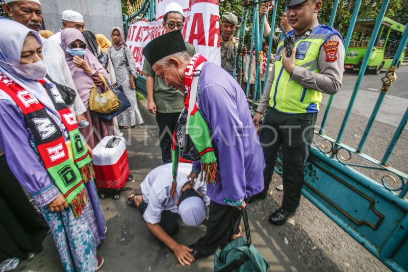 Pelepasan calon jamaah haji di Bogor
