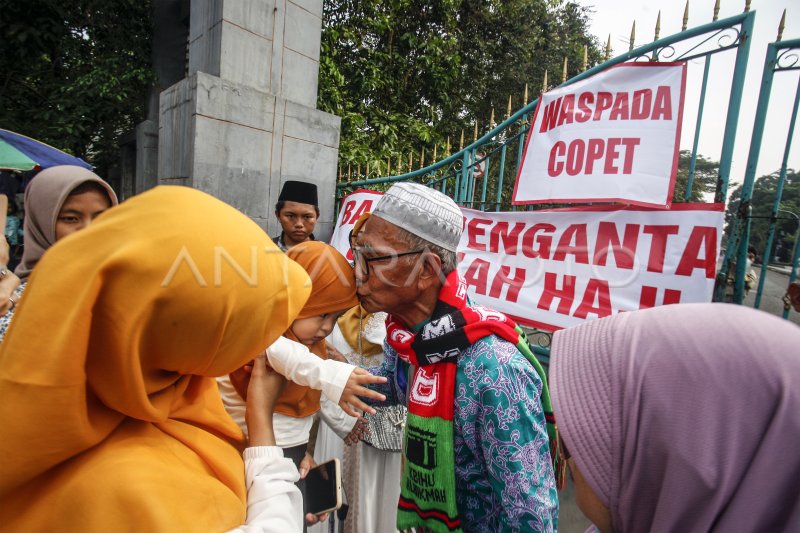 Pelepasan calon jamaah haji di Bogor