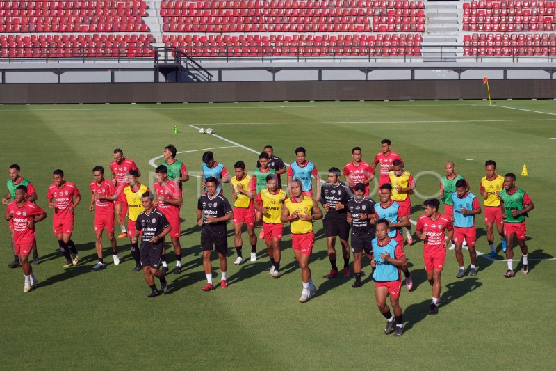Latihan Bali United jelang lawan Persebaya