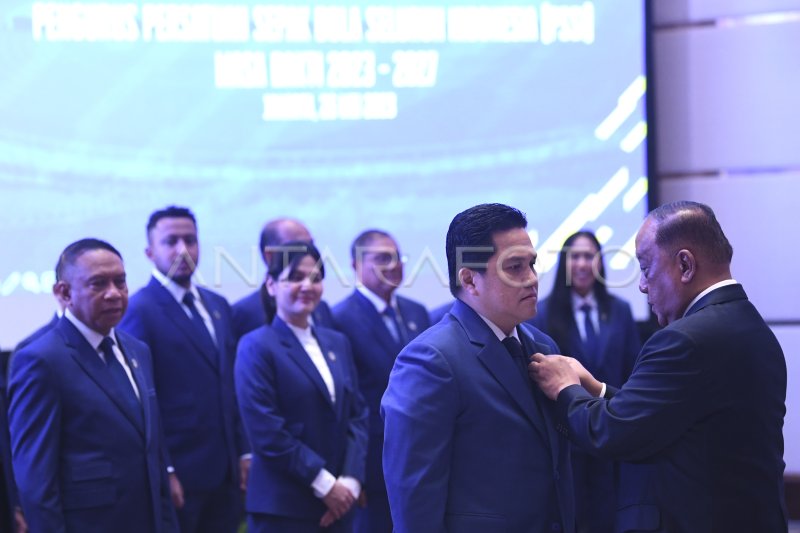 Pengukuhan dan pelantikan pengurus PSSI masa bakti 2023-2027