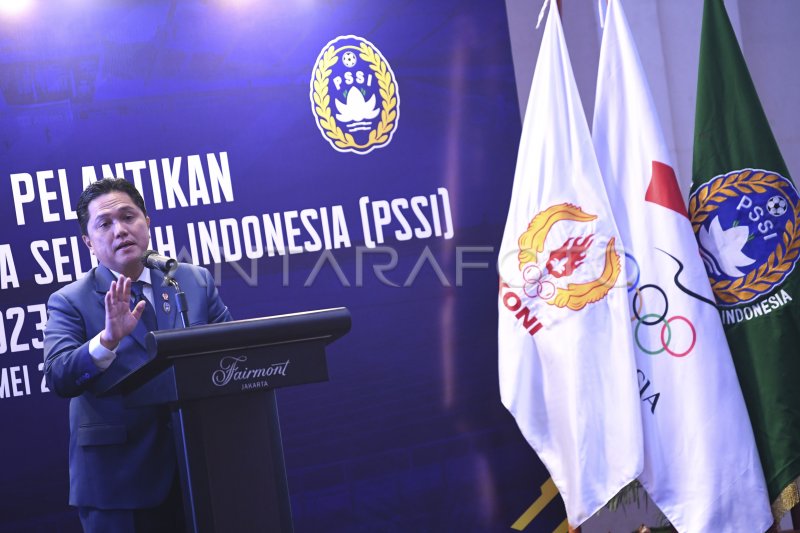 Pengukuhan dan pelantikan pengurus PSSI masa bakti 2023-2027