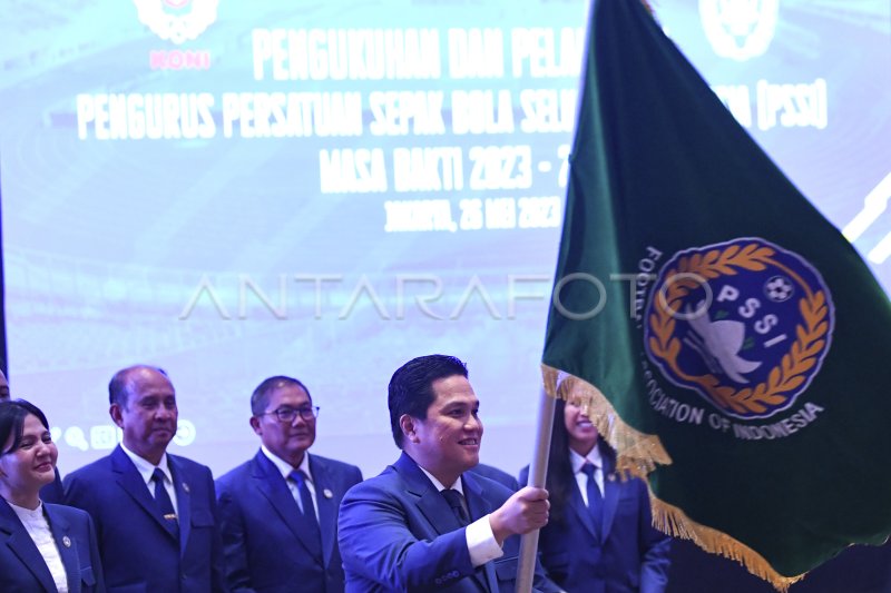 Pengukuhan dan pelantikan pengurus PSSI masa bakti 2023-2027