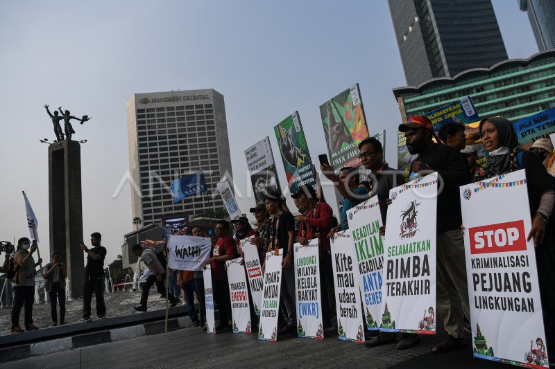 Pawai Hari Lingkungan Hidup Sedunia | ANTARA Foto