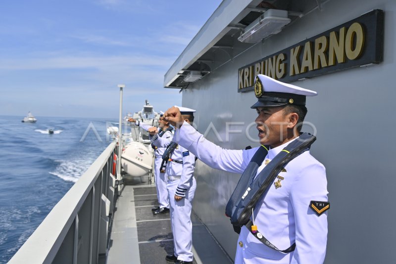 Multilateral Naval Exercise Komodo (MNEK) 2023 | ANTARA Foto