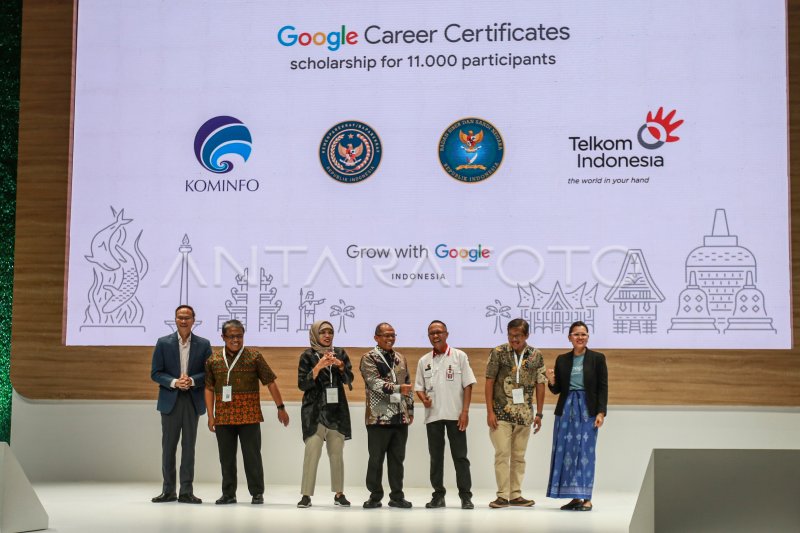 Google Luncurkan Beasiswa Untuk Keterampilan Digital | ANTARA Foto