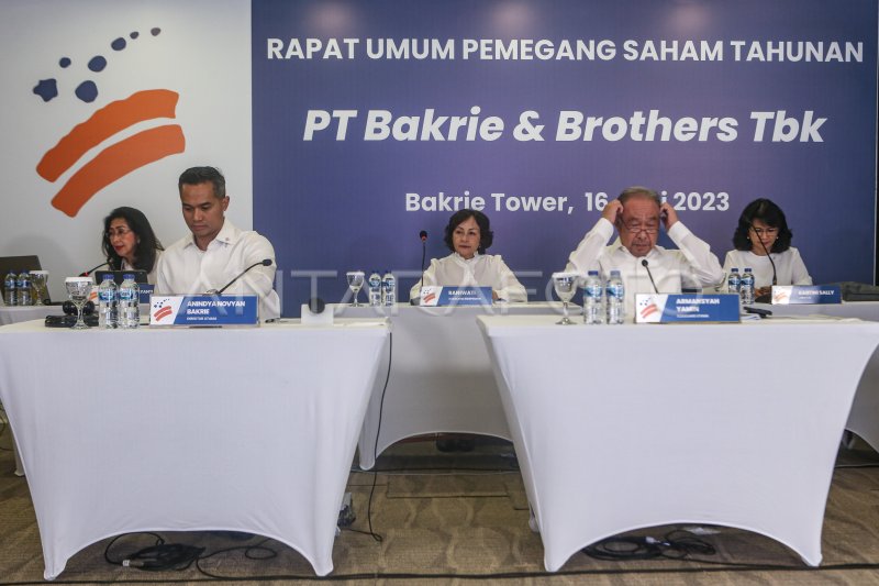 RUPS PT Bakrie & Brothers | ANTARA Foto