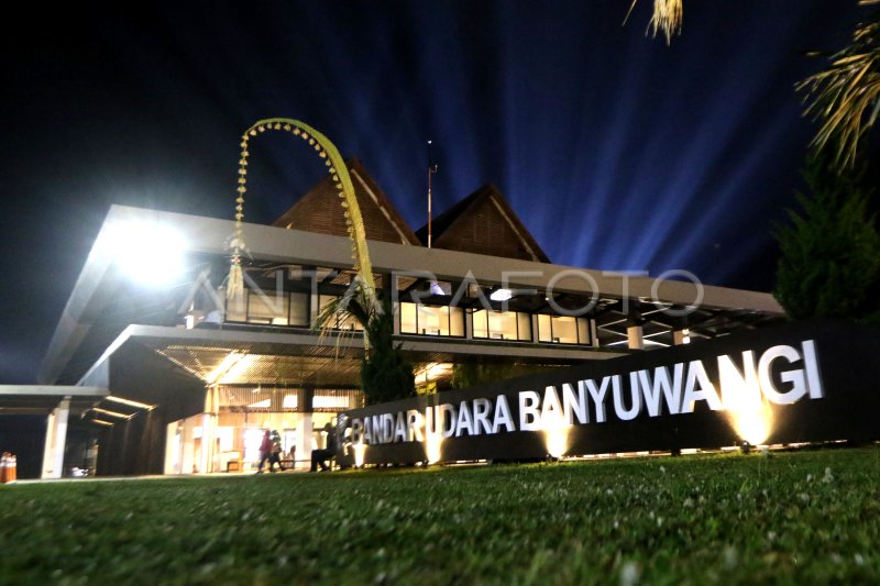 Bandara Banyuwangi Pemenang Aga Khan Award Architecture | ANTARA Foto