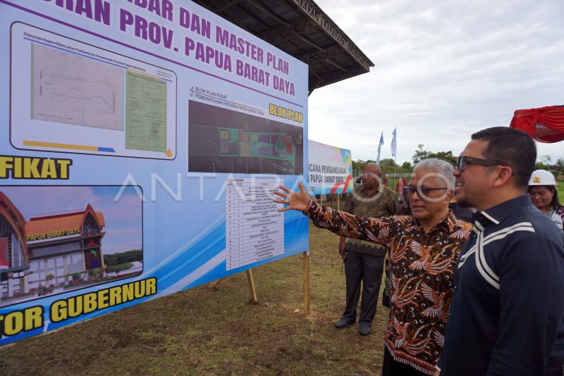 Lokasi Pembangunan Kantor Provinsi Papua Barat Daya | ANTARA Foto