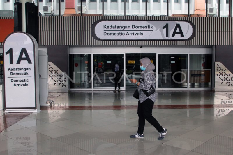 TERMINAL 1 SIAP BEROPERASI KEMBALI UNTUK ANGKUTAN LEBARAN | ANTARA Foto