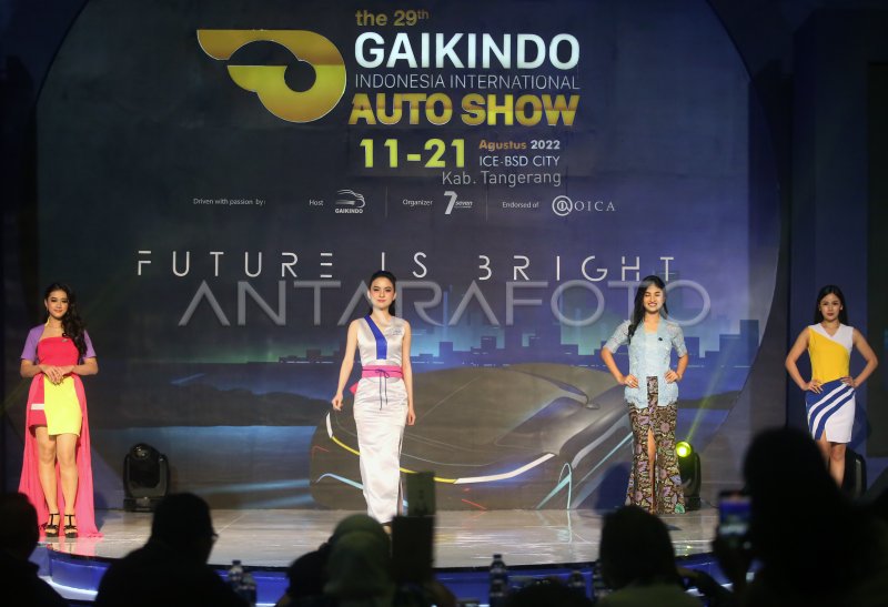 PEMILIHAN MISS AUTO SHOW 2022 ANTARA Foto