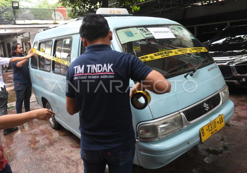 RILIS KASUS PEREDARAN NARKOBA JARINGAN SUMATERA | ANTARA Foto