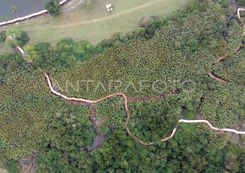 PEMBANGUNAN EKOWISATA INOVASI DESA | ANTARA Foto