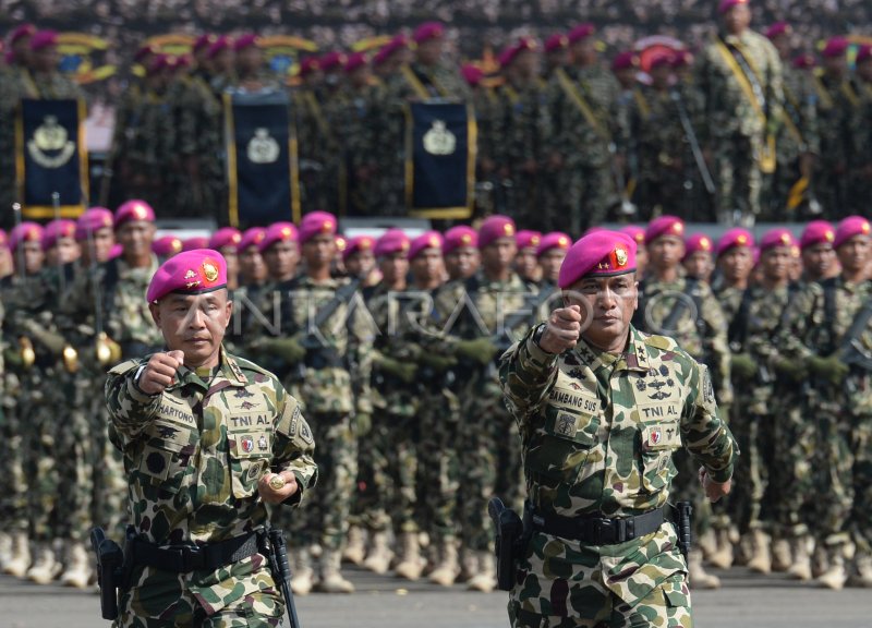 SERTIJAB KOMANDAN KORPS MARINIR | ANTARA Foto